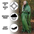 Details and features of the Sleeping Bag.